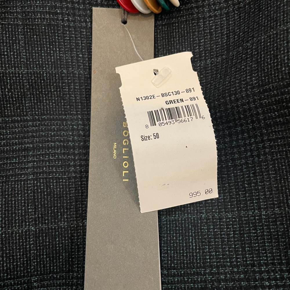 Boglioli Milano K Jacket Cotton Wool Size 50 IT - Picture 2 of 8